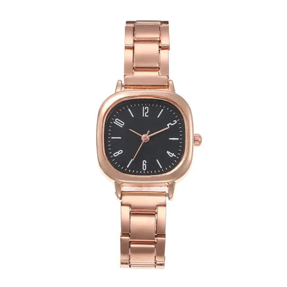 Women's Watch Light Luxury Simple Temperament Retro Small and Simple Women's Steel Belt Quartz Watch can be customized