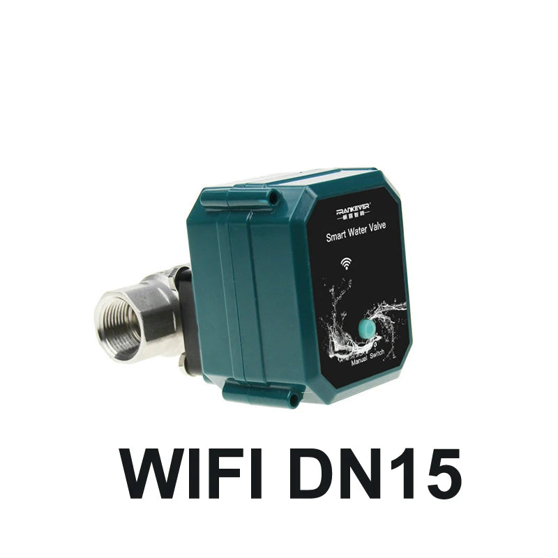 Tuya Zigbee Wifi Valve 0% To 100% Water Open Rate Intelligent Ball Valve Automation Controller Water Leakage Sensor Smart Life