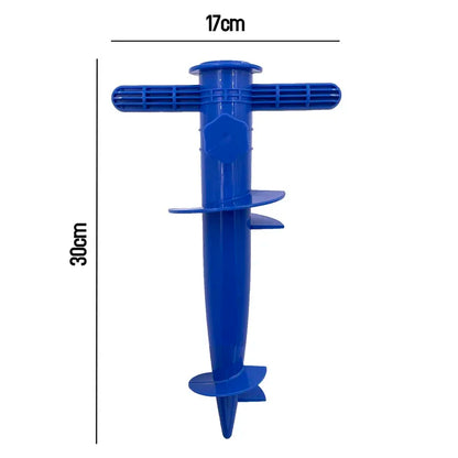 1-Pack Plastic Beach Umbrella Plug Base Floor Fork Insert Accessory