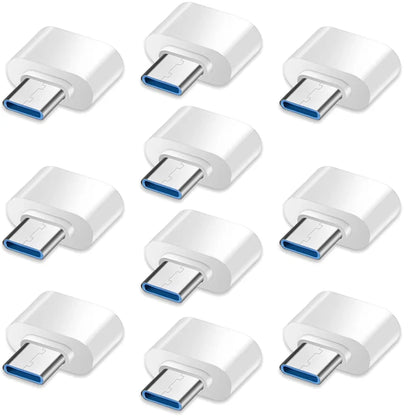 Type C to USB Adapter 3.0 USB-C 3.1 Male OTG A Female Data Connector For MacBook Pro iPad Mini 6/Pro MacBook Air Type C Devices