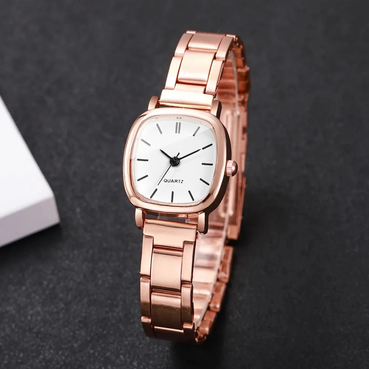 Women's watch new minimalist fashion trend gradient thin band electronic quartz watch can be customized