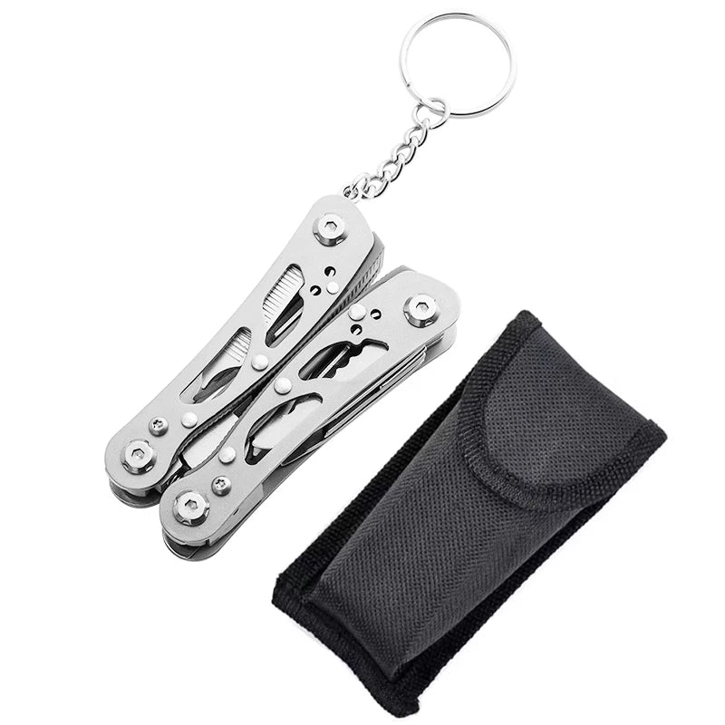 Tactical Multi-purpose repair,Mini portable folding pliers,folding multitool pocket knife pliers outdoor hunting survival rescue