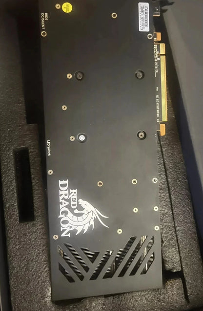 USED PowerColor Radeon RX 6800 XT 16GB Red Dragon GDDR6 Video Graphics Card GPU