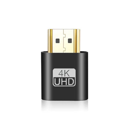 VGA Virtual Display Adapter HDMI-compatible 1.4 DDC EDID Dummy Plug Headless Ghost Display Emulator Video card Lock plate