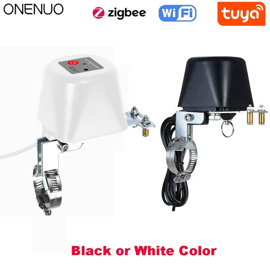 Tuya Zigbee Smart Gas Valve WIFI Garden Water Shut Off Timer Irrigation Controller with Alexa Google Assistant SmartLife
