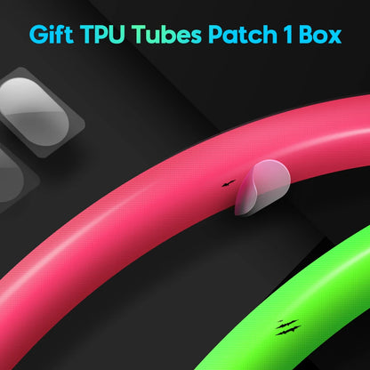 WEST BIKING Bicycle Inner Tube Lightweight TPU 700X23 25 28C Road Bike Tire Pneumatic Tire 65mm Presta Valve Bike Accessories