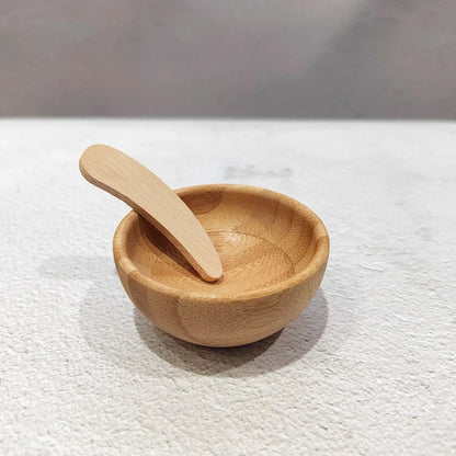 1/2/3Pcs DIY Facial Mask Kit for Women Face Mask Bamboo Bowl Mixing Stick Spoon Scraper Cosmetic Self-made Beauty Skin Care Tool
