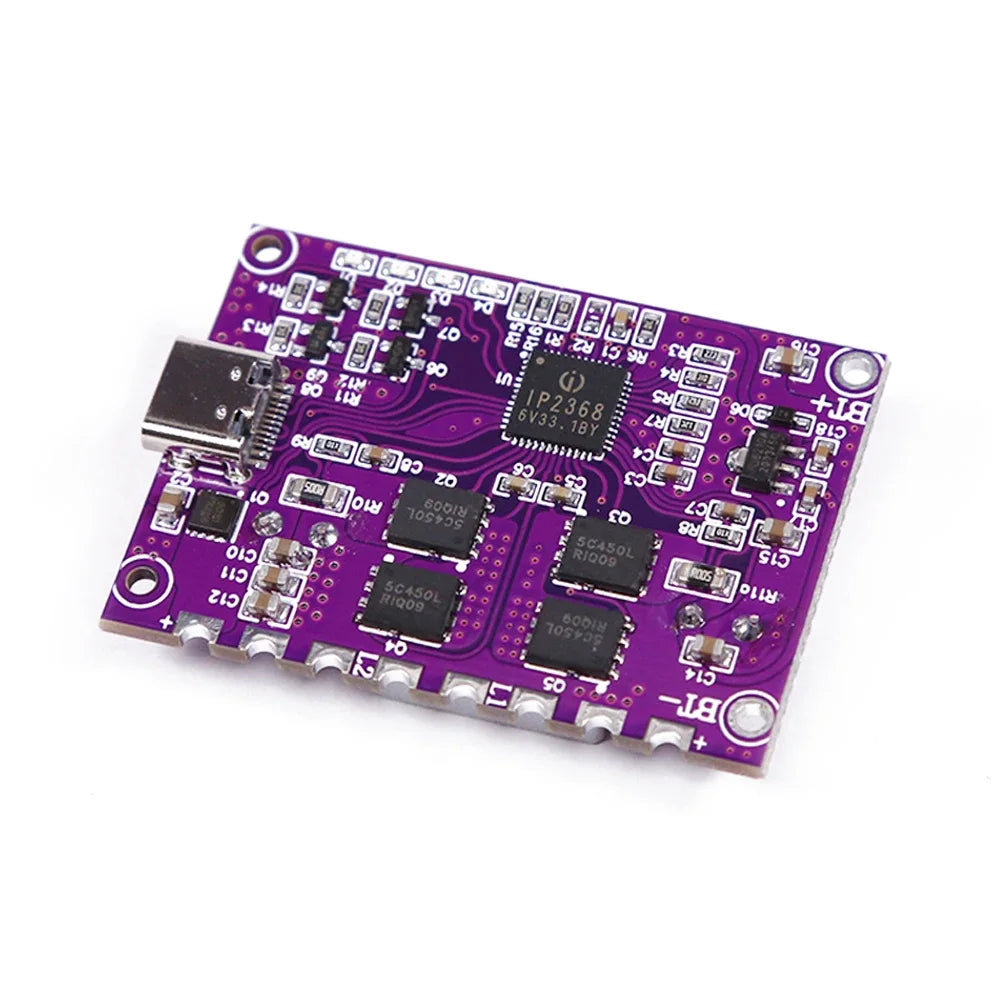 IP2368 100w Bidirectional Fast Charging Module Buck-Boost Type-c Interface 4S Lithium Battery High-Power Fast Charging Board