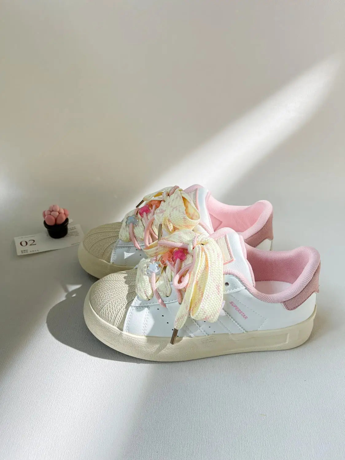 Women's casual shoes popular student sports student junior high school sweet versatile thick bottom girls casual sneakers
