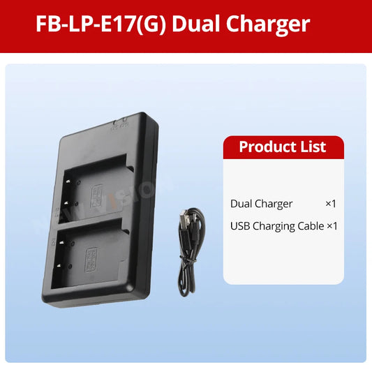 FB LP-E17 Camera battery for R50/R8/200d II/R10/RP/M6mark2/800D/760D/750D/200D/77D/M5/M3
