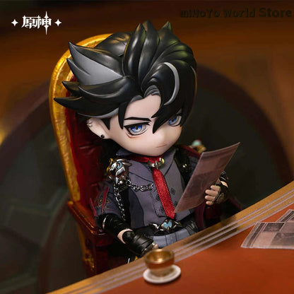 [Genuine] Wriothesley Figure MiHoYo Genshin Impact Original Wriothesley Garage Kits Anime Cosplay Statue Movable Model Gifts