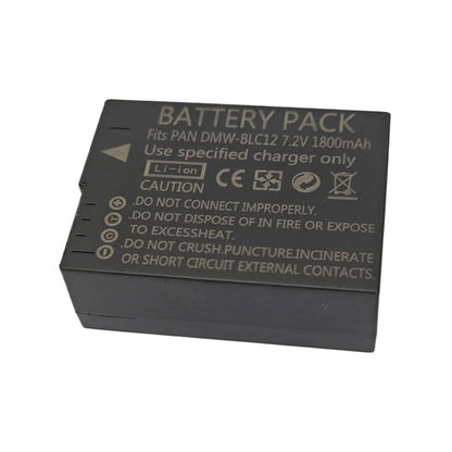 DMW-BLC12 DMW-BLC12E High Quality Camera Battery for Panasonic DMC-GH2S FZ3 G95 G85 G80 G5 G6 G7 GX8 FZ200 FZ300 FZ2500 FZ1000