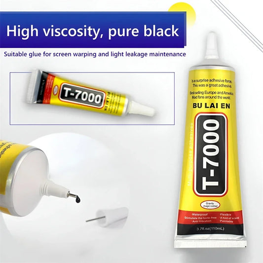 1 pc 15/50/110ml B-7000 Glue T-8000 Adhesive Epoxy Resin Repair Cell Phone Touch Screen Liquid Glue Jewelry Craft Adhesive Glue