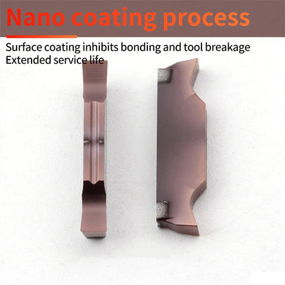VOKET CNC grooving blade MGGN300R0.2-JM LF6018 stainless steel precision sharpening cutting knife grains