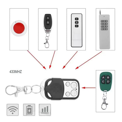 【Universal Remote Cloner】One-Click Copy for Garage Door/Car Key/Gate Remotes – Universal Type, Easy Pairing