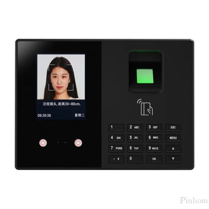 Zc01 Good Quality New Arrivals Employee Management Fingerprint Time Face Recognition Attendance Machine
