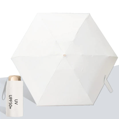 Xiaomi UPF50+ Umbrella Mini Pocket Sun Shade Umbrella Portable Vinyl Folding Rain Travel Umbrella UV Protection Parasol Capsule