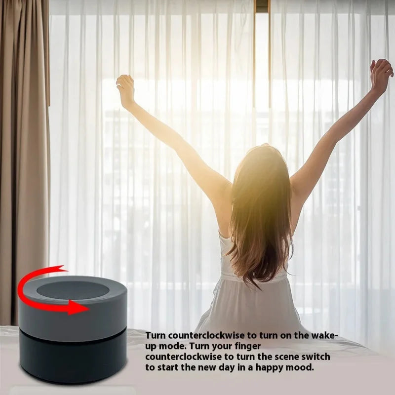 Tuya Zigbee Smart Scene Switch with Knob Dimmer & CCT Control, Wireless Wall Switch, App & Voice Control for Home Automation