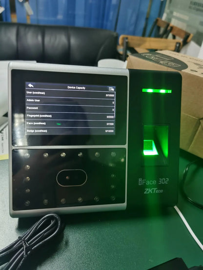 003 biometric access control and time attendance device iface 302 with verification by fingerprint / face recognition/ card