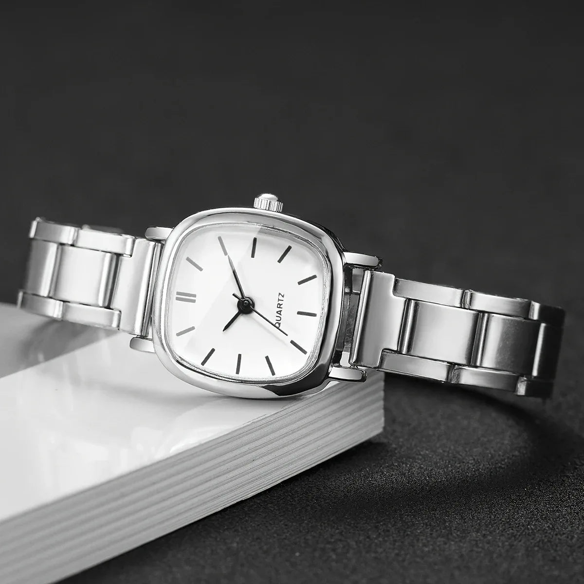 Women's watch new minimalist fashion trend gradient thin band electronic quartz watch can be customized