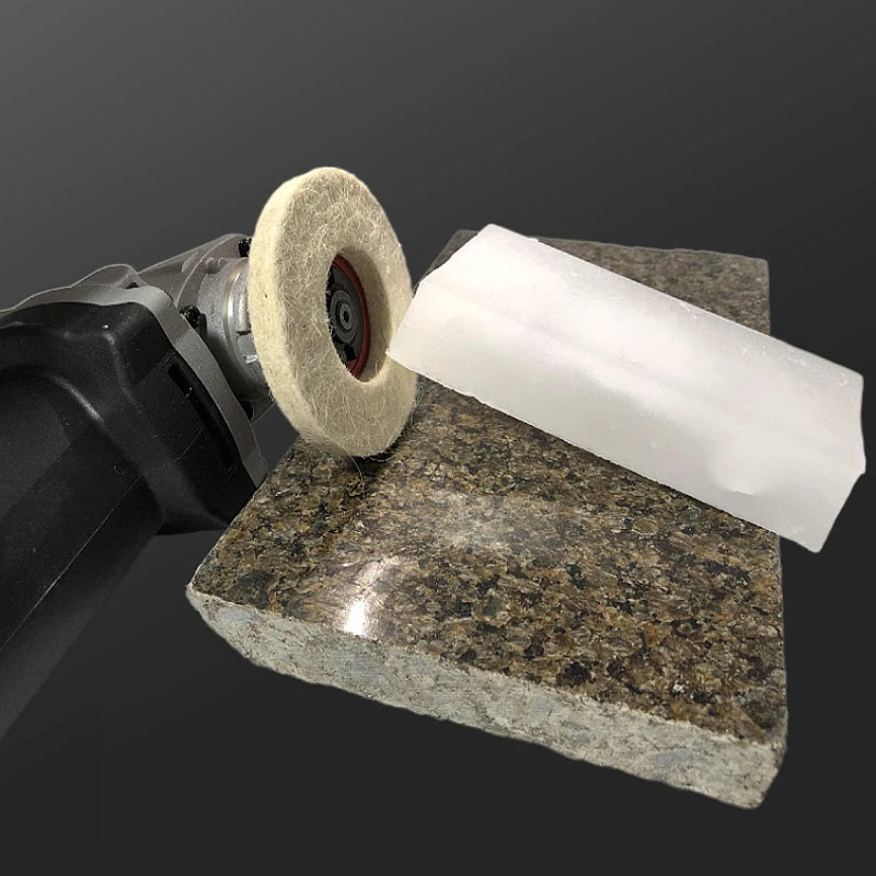 1 PCS Solid Polishing Wax For Metal Stone Ceramic Glass Polishing Maintenance Decontamination Scratch Repair Abrasive Block