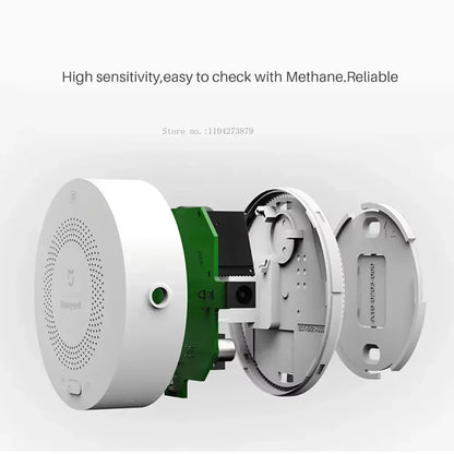 Xiaomi Mijia Wifi Natural Gas Sensor Detector Built-in Bluetooth Gateway Combustible Household Smart Gas Alarm Leakage Guard