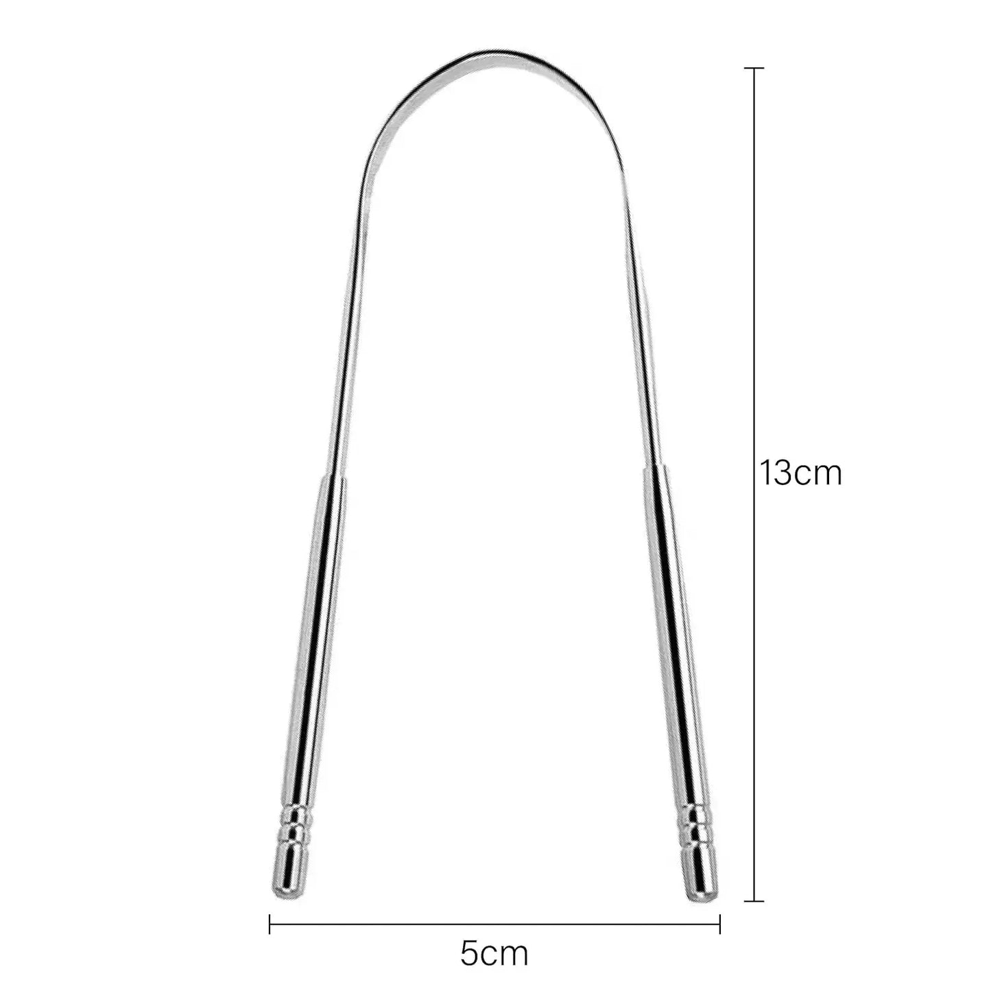 1/3pcs U-Shaped Tongue Scraper Tongue Coating Cleaner Stainless Steel Removes Bad Breath Fresh Breath Cleaning Unisex Oral Tool