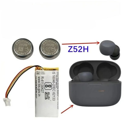 New replaceable For ZeniPower Z52H 731834 Battery For Sony LinkBuds S WFLS900N/B Truly Wireless Earbud Headphones Charging Case