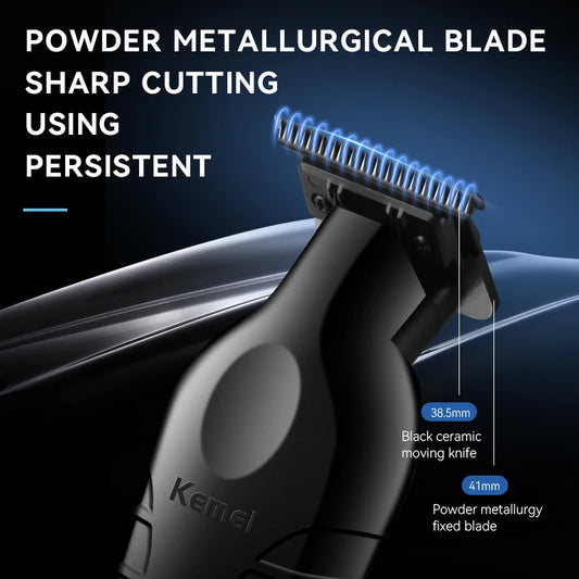 Kemei-Professional Hair Clipper Kit, Electric Shaver, Male Hair Cutting Machine, Men's Trimmer Machine, KM-2299, KM-2026,KM-5083
