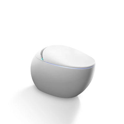 Weishi Li Smart Toilet Creative Personality Space Capsule Design No Water Pressure Limitation Integrated S-Trap Included