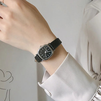 Women's watch new minimalist fashion trend gradient thin band electronic quartz watch can be customized