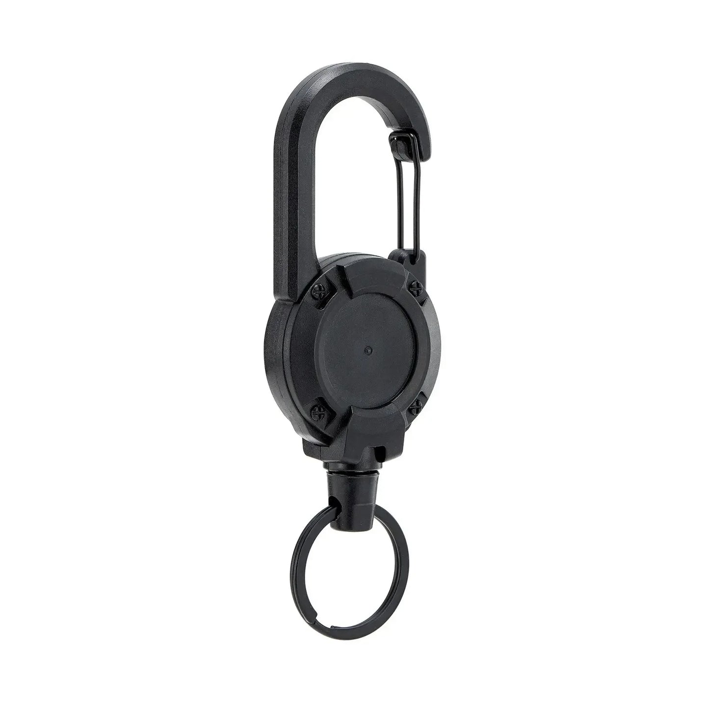 1/3Pcs Automatic Retractable Wire Rope Antitheft Easy-to-pull Buckle Rope Elastic Keychain Sporty Retractable Key Ring Anti Lost
