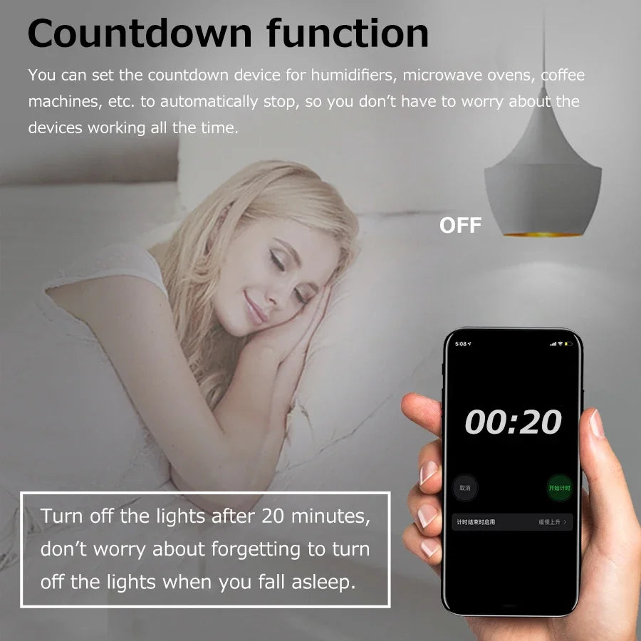 Tuya ZigBee Breaker WiFi Smart Switch 2Way Breaker Relay Module 220V 110V 16A Smart Life APP Voice Control For Alexa Google Home