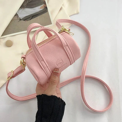 Women's Fashion Mini Bags Soft PU Leather Shoulder Bags Lipstick Organizer Earphone Key Coin Money Storage Pouch Crossbody Bag