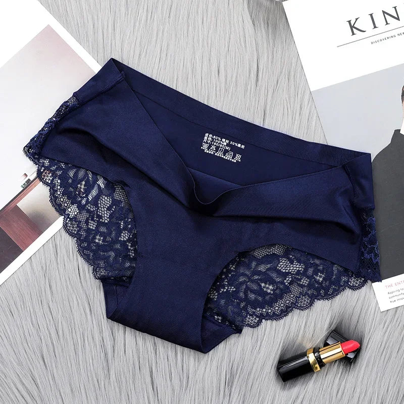 1/3/4/5Pcs New Arrival Low Rise Ladies Sexy Lace Panty Underpants Panties For Women Lingerie Cotton Briefs