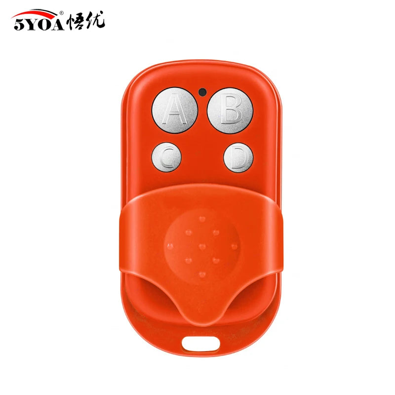 5YOA Push Button Remote Control Transmitter ABCD Lock Unlock 4Button 433MHz Universal 4 Buttons Garage Door Opener Remote
