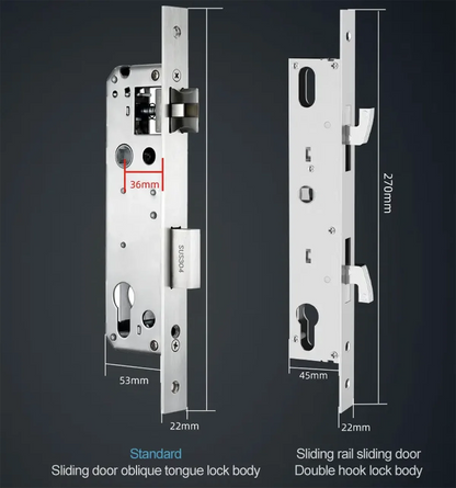 Waterproof Aluminum Alloy Fingerprint Lock RFID Smart Card TTLock APP Unlock Locks