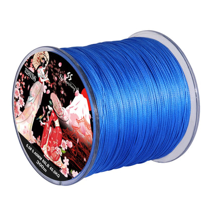 Sougayilang 300M 8 Strands Braided Fishing Line Multifilament Japan Fishing Lines X8 Fishing Line Braided Wire Bass Carp Fishing
