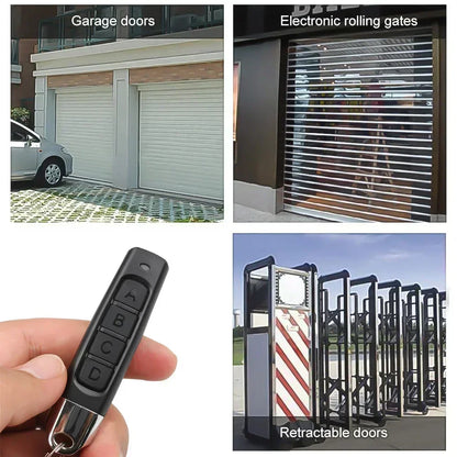 1-5PCS 433mhz Remote Control Duplicator Universal Remote key Copy Clone Replacement Garage Door Keychain RF 433Mhz Transmitter
