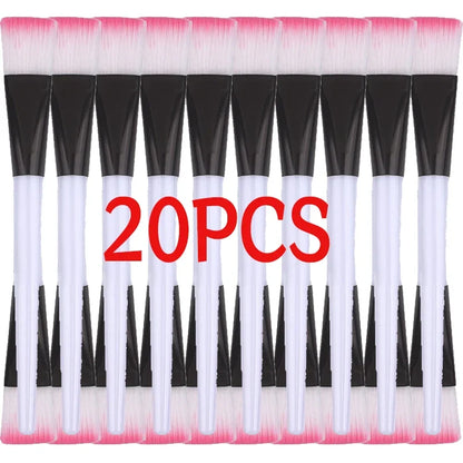1-20PCS Soft Makeup Brush Mask Brushes Foundation Skin Face Care Tool Facial Mask Applicator Gel Salon Spa Beauty Cosmetic Brush