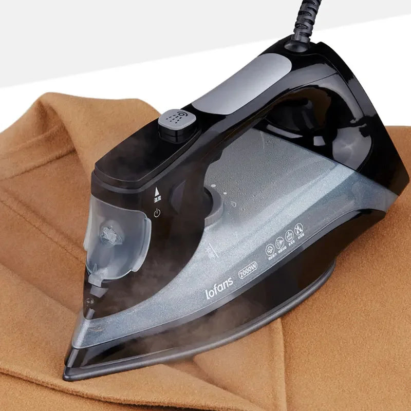 YYHC- Lofans LCD Display Electric Steam Iron for clothes steam generator road irons ironing Adjustable Ceramic