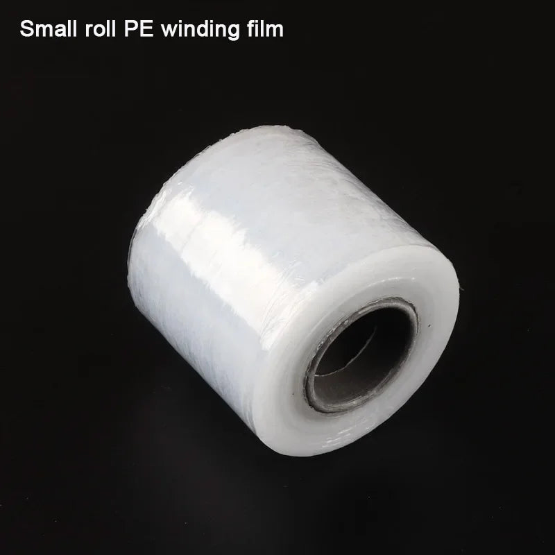 1 Roll 6cm 100m Stretch Wrap Transparent Packing Film Industrial Stretch Plastic Sealer Winding Durable Hand Wrap