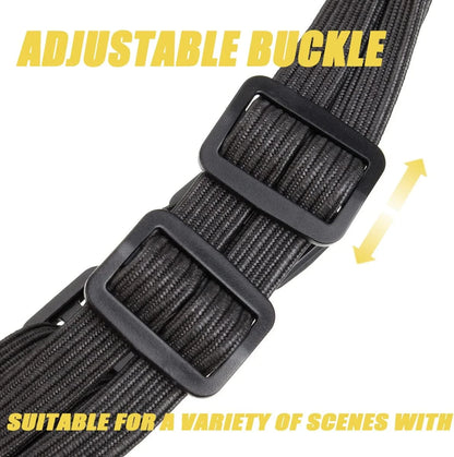 Universal 60cm Motorcycle Luggage Strap Moto Helmet Gears Fixed Elastic Buckle Rope High-Strength Retractable Protective