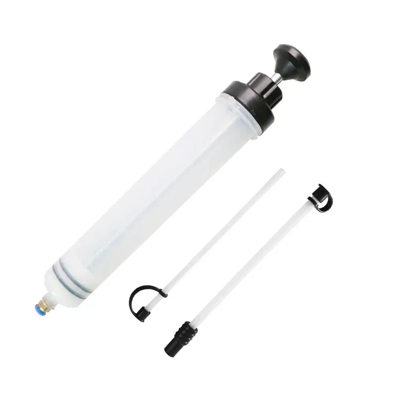 1.5L OilFluid Extractor Filling Oil Change Syringe Bottle Transfer Automotive Fuel Extraction Pump Hand Tool Oil Extractor Pump