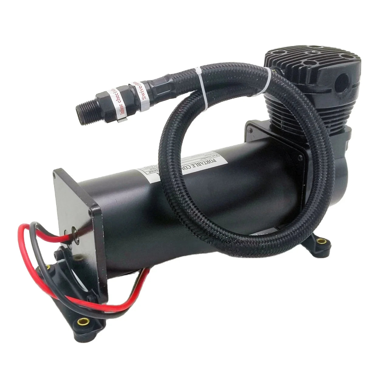 Universal Spot Horn Modification air Pump Blue 6L air Compressor 12V24V Suspension Compressor