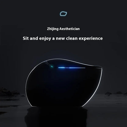 Weishi Li Smart Toilet Creative Personality Space Capsule Design No Water Pressure Limitation Integrated S-Trap Included