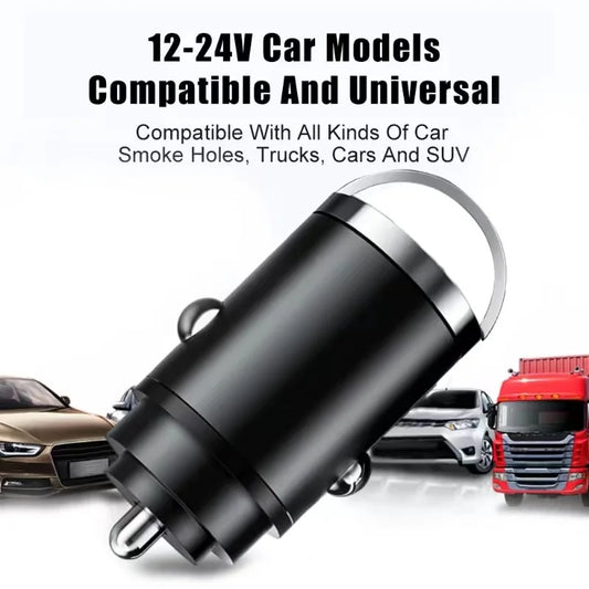 100W PD USB Car Charger Lighter Fast Charging for iPhone QC3.0 USB Type C Car Phone Charger Adapter for Xiaomi Samsung Huawei