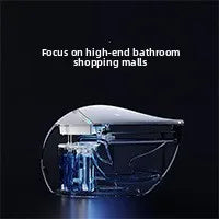 Weishi Li Smart Toilet Creative Personality Space Capsule Design No Water Pressure Limitation Integrated S-Trap Included