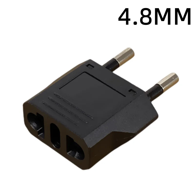 1-20pcs EU Euro KR Plug Adapter US to EU Plug Adapter Travel KR EU Adapter Electric EU KR Plug Converter Power Sockets AC Outlet