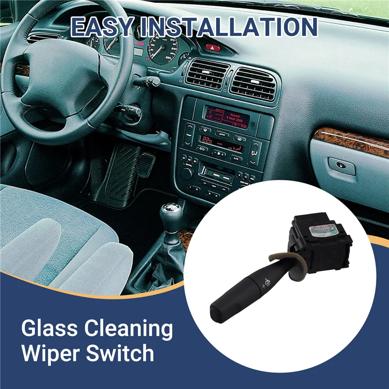 Well For  406 406 RESTYLING Citroen ZX Window Wash-Wipe Contrl Switch Glass Cleaning Wiper Switch 6239K9